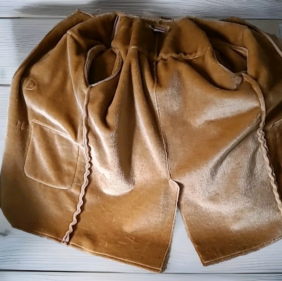 Free Country Winter Faux Shearling  Dolman Hood Long Coat Jacket Sz M EUC - Picture 3 of 9